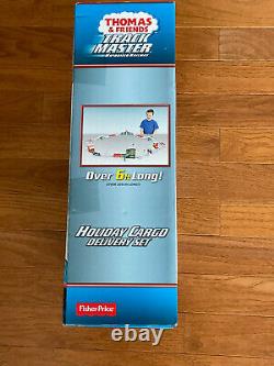 THOMAS & FRIENDS Holiday Cargo Delivery MOTORIZED Trackmaster set NEW! Christmas
