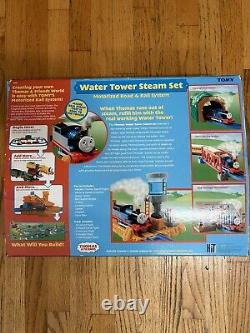 THOMAS & FRIENDS Water Tower Steam Set Motorized Train & Track & Engine Wash Set