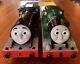 TOMY Green Thomas Adventure Begins & Black James Plarail Toy Train
