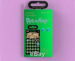 Teenage engineering PO-137 Rick and Morty Pocket Operator Micro Sampler Limited