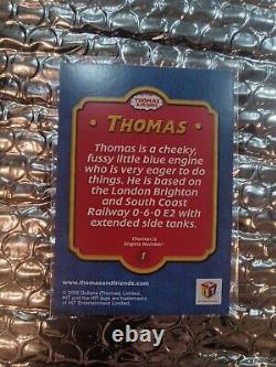 Thomas And Friends Card #1 Ultra Rare Card Refractor