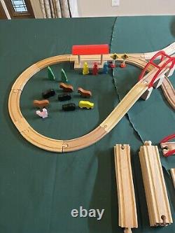 Thomas And Friends Wooden Railway Set Huge Lifting Bridge With Instructions