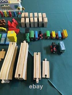 Thomas And Friends Wooden Railway Set Huge Lifting Bridge With Instructions