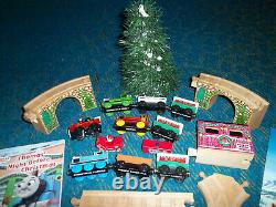 Thomas & Friends Abbey Repair Shed Custom Christmas Set Santas Little Engine