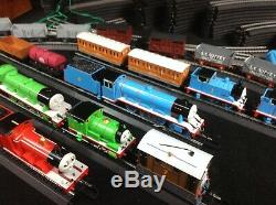 Thomas & Friends Bachmann HO Scale 7x Engine 17 Freight / Cars Lots of EZ Track