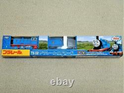 Thomas & Friends Edward Plarail T-02 Blue Engine with Box Rare Complete Set TOMY