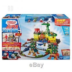 Thomas & Friends FGR22 Super Station, the Tank Engine Toy Train Set and