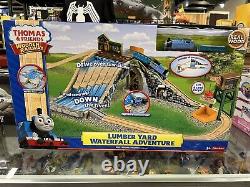 Thomas & Friends Lumber Yard Waterfall Adventure set New