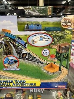 Thomas & Friends Lumber Yard Waterfall Adventure set New