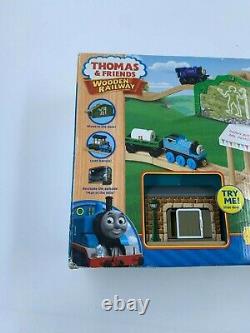 Thomas & Friends Man in the Hills Set Wooden Railway Glow Dark Discontinued HTF