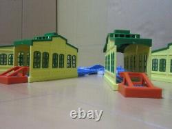 Thomas & Friends Plarail Turntable Sheds Bumping Posts 6 pc. TIDMATH SHEDS used