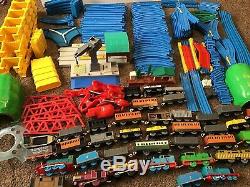 Thomas & Friends TOMY Lot Blue Track Tunnels Engines Cars Lady Diesel Henry 240+