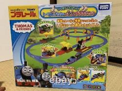 Thomas & Friends TOMY Plarail Thomas & Bash Log Picking Set Boxed From Japan