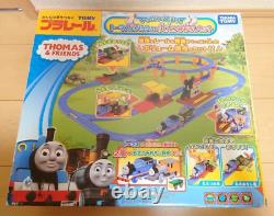 Thomas & Friends TOMY Plarail Thomas & Bash Log Picking Set and Dash Set Rare