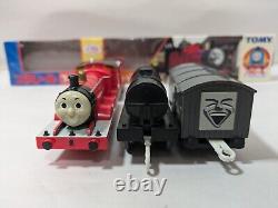 Thomas & Friends TOMY Plarail Trackmaster Classic James with Original Box Rare