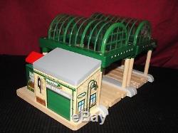 Thomas & Friends Tank Engine Knapford Station Wooden Railway Rare Wood Train Toy