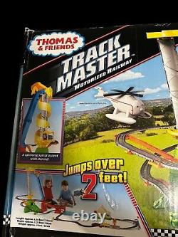 Thomas Friends TrackMaster Sky-high Bridge Jump RARE Missing 1 Flag 99% Complete