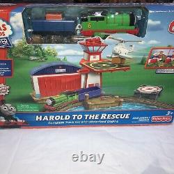 Thomas & Friends Trackmaster Harold To The Rescue Complete Track Set