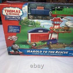 Thomas & Friends Trackmaster Harold To The Rescue Complete Track Set