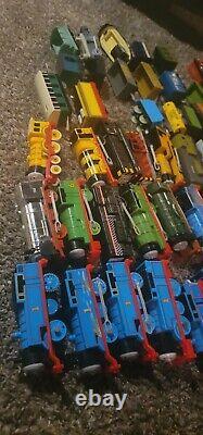 Thomas & Friends Trackmaster Motorize Lot of 90+ Trains/cars Engines BROKEN READ