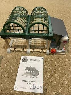 Thomas & Friends Wooden Knapford Station Working Microphone & sounds/lights EUC