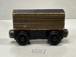 Thomas & Friends Wooden Railway 1994 BLACK ROOF TROUBLESOME BLAKEVAN -Güterwagen