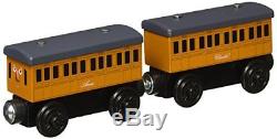 Thomas & Friends Wooden Railway Annie and Clarabel Engine Set