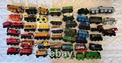 Thomas & Friends Wooden Railway BIG LOT 45 TRAINS & VEHICLES