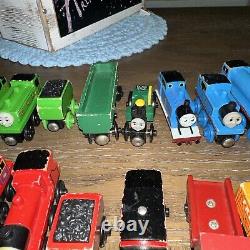 Thomas & Friends Wooden Railway BIG LOT 45 TRAINS & VEHICLES Vintage Rare