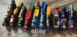 Thomas & Friends Wooden Railway BIG LOT OF 25 TRAINS & VEHICLES