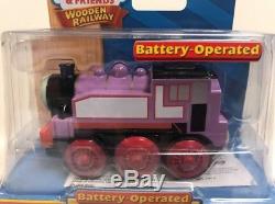 Thomas & Friends Wooden Railway Battery Operated Rosie Engine, RARE, New