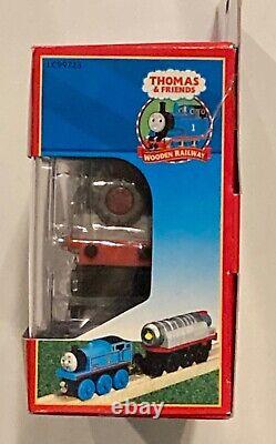 Thomas & Friends Wooden Railway Battery Powered Jet Engine With Thomas 2005 Rare