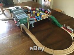 Thomas & Friends Wooden Railway Brendam Bay Shipping Co. DELUXE Set WITH EXTRAS