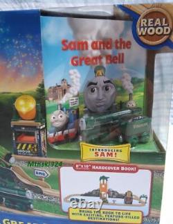 Thomas & Friends Wooden Railway CGL51 Sam And The Great Bell Set NEW