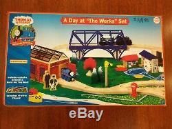 Thomas & Friends Wooden Railway Day at the Works (Learning Curve, 2006) New
