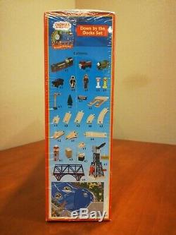 Thomas & Friends Wooden Railway Down by the Docks (Learning Curve, 2004) New