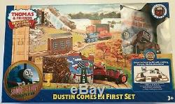 Thomas & Friends Wooden Railway Dustin comes in First Set Real Wood With Book