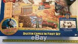 Thomas & Friends Wooden Railway Dustin comes in First Set Real Wood With Book