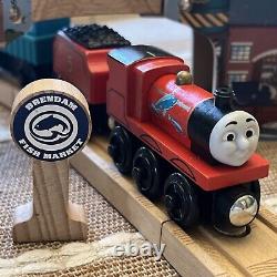 Thomas & Friends Wooden Railway JAMES' FISHY DELIVERY Limited Set COMPLETE VGUC