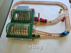 Thomas & Friends Wooden Railway Knapford Station Set Talking Railway Complete