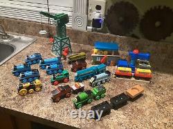 Thomas & Friends Wooden Railway Lot Trains And Cars Cranky