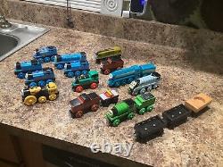 Thomas & Friends Wooden Railway Lot Trains And Cars Cranky