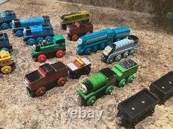 Thomas & Friends Wooden Railway Lot Trains And Cars Cranky