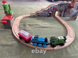 Thomas & Friends Wooden Railway Merrick & the Rock Crusher Train Set Complete