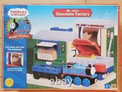 Thomas & Friends Wooden Railway Mr. Jolly's Chocolate Factory Rare 2003 HTF