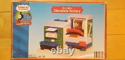 Thomas & Friends Wooden Railway Mr. Jolly's Chocolate Factory Rare 2003 HTF