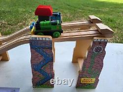 Thomas & Friends Wooden Railway Start Your Engines Race Set HTF Complete