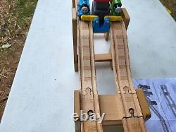 Thomas & Friends Wooden Railway Start Your Engines Race Set HTF Complete