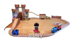 Thomas & Friends Wooden Railway Train DELUXE KING OF THE RAILROAD SET