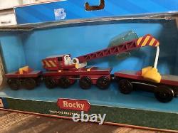 Thomas & Friends Wooden Railway Train ROCKY CRANE 2007 NEW IN BOX RARE READ